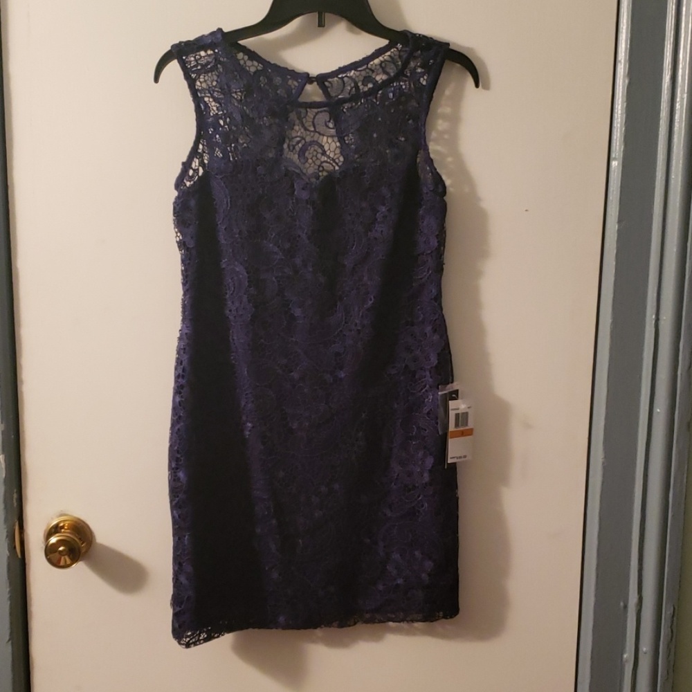 Lace mini dress